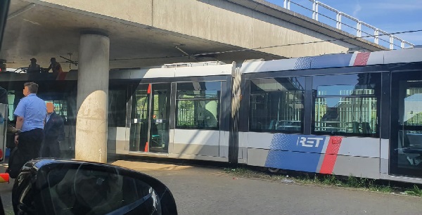 Tramverkeer 21 en 24 is urenlang verstoord geweest