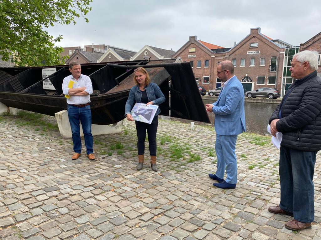 Behoud de spoelingschuit die dreigt te vergaan 