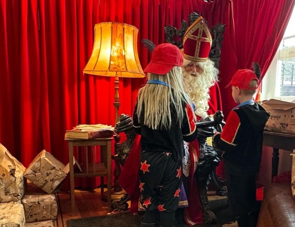 Goedheiligman drie weken middelpunt van de stad