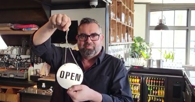 Restaurant De Markies is open