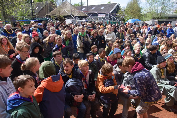 Schiedamse Scouts strijden bij scoutingwedstrijden