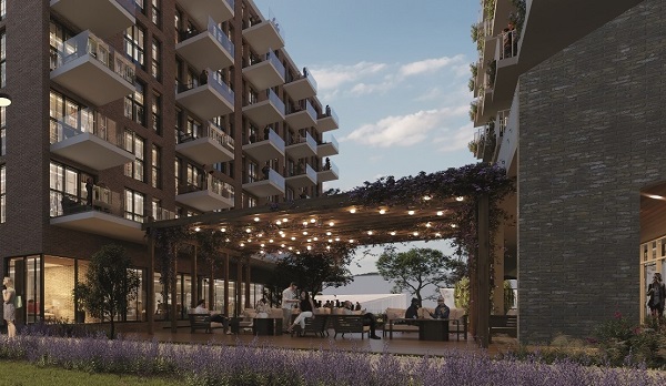 Presentatie van plannen voor woningbouwproject 'de Nieuwe Kethelpoort' 