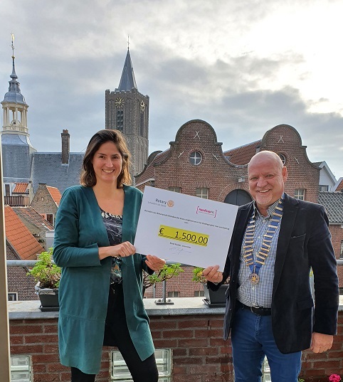 Rotaryclub ondersteunt buddy's in Schiedam