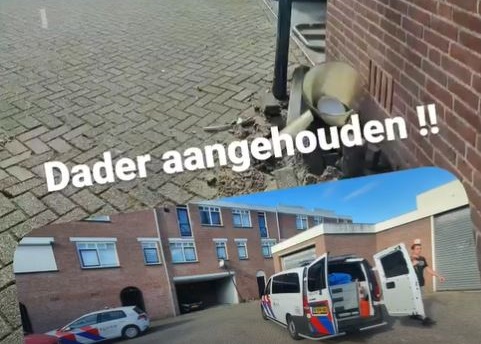 Onder invloed verkerende bestuurder rijdt lantaarnpaal scheef