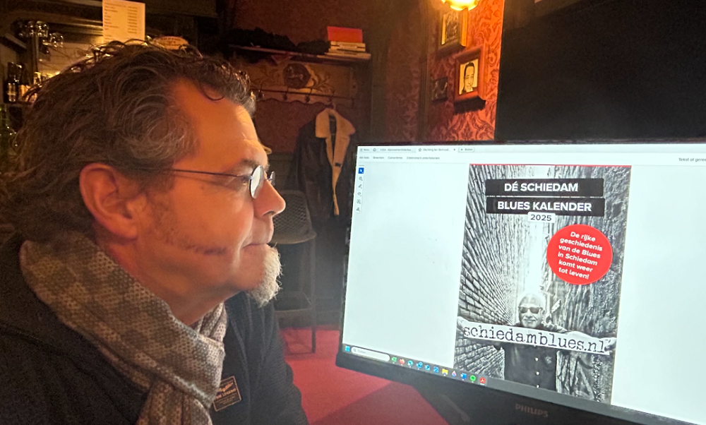 'Dé Schiedam Blues Kalender 2025' is nu te koop