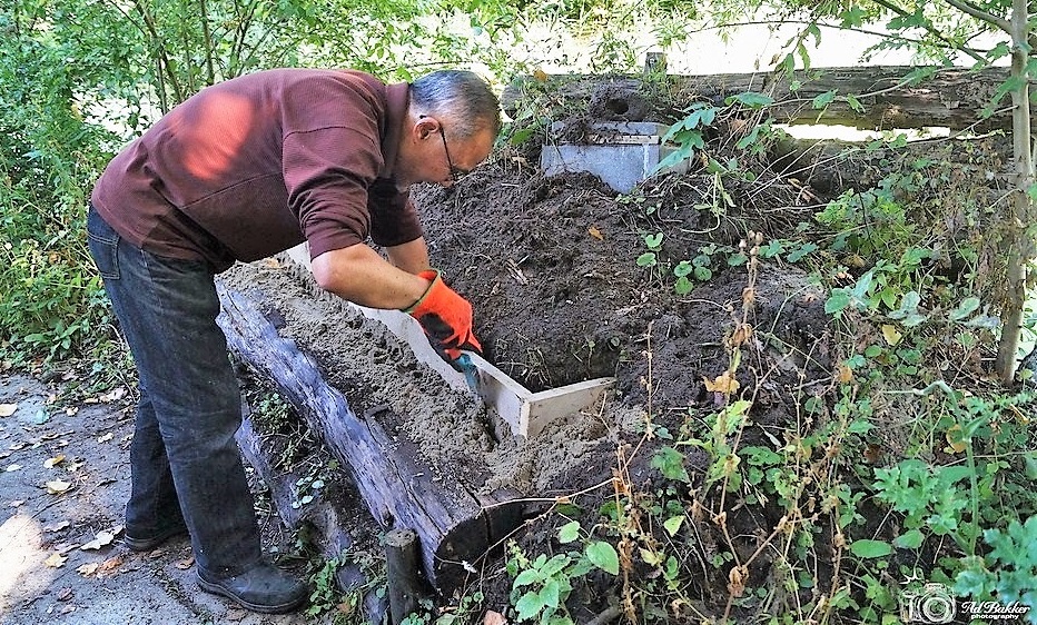 Er is een fonkelnieuwe insectenwand in De Boshoek