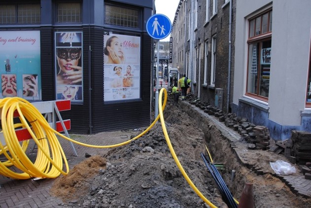 Gas, licht en water in de Taansteeg