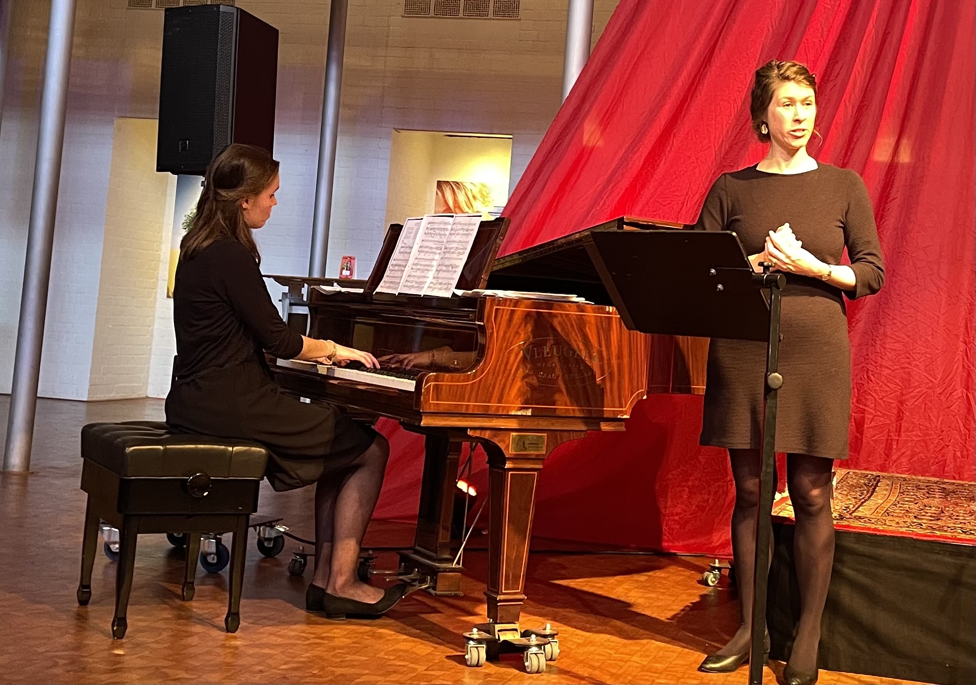 Publiek geniet van pianiste en Britse mezzosopraan