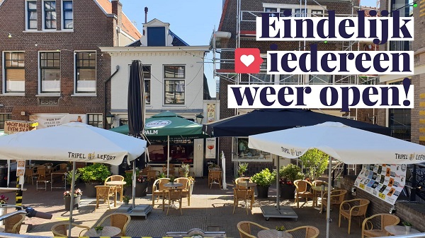 Alle ondernemers terug van weggeweest