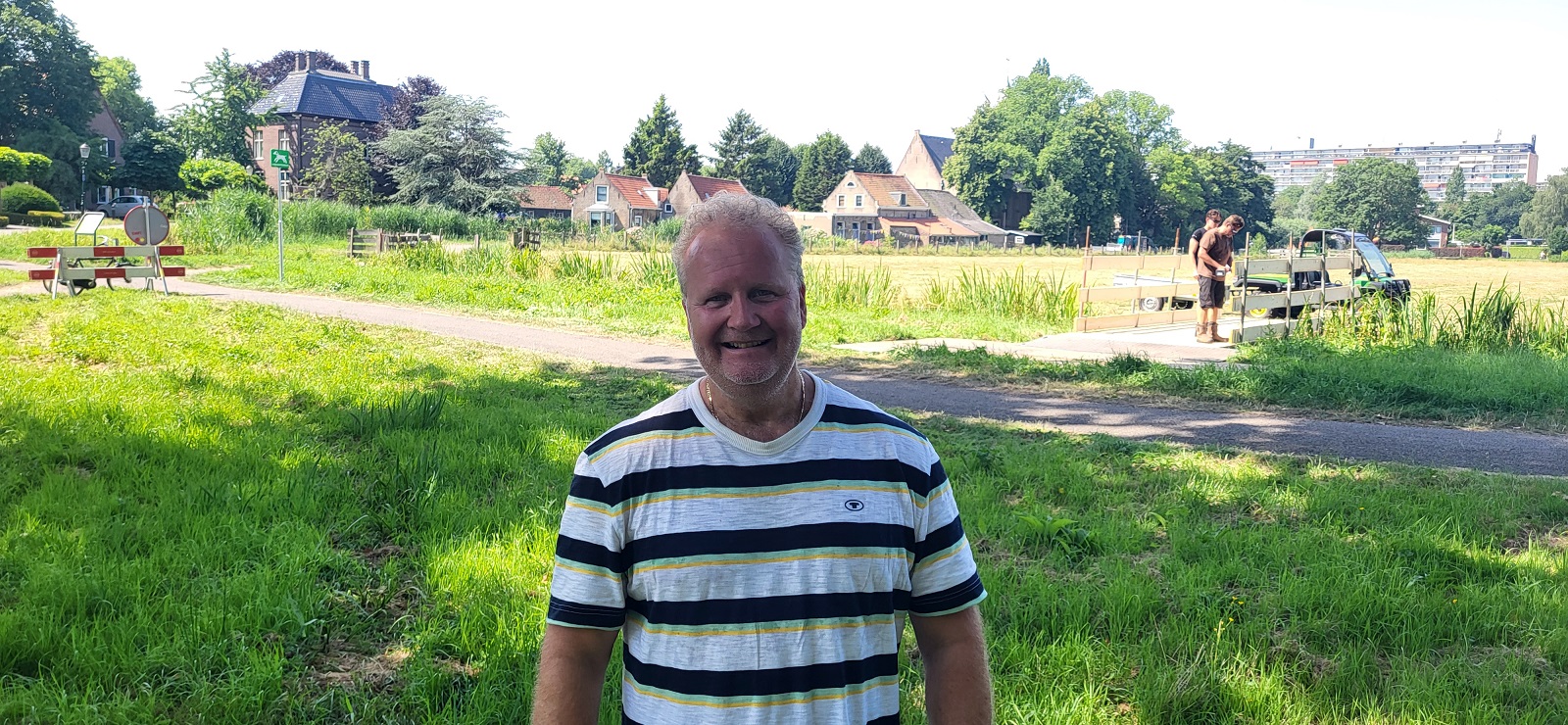 Middeleeuws kampement in weiland achter de Dorpskerk