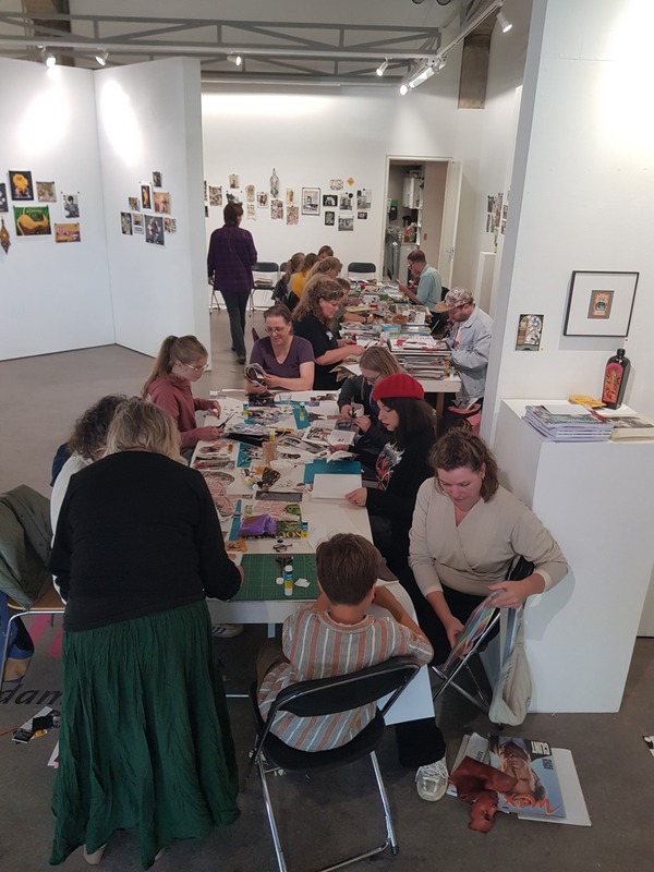 Finale Weekend Social Glue Collage Festival