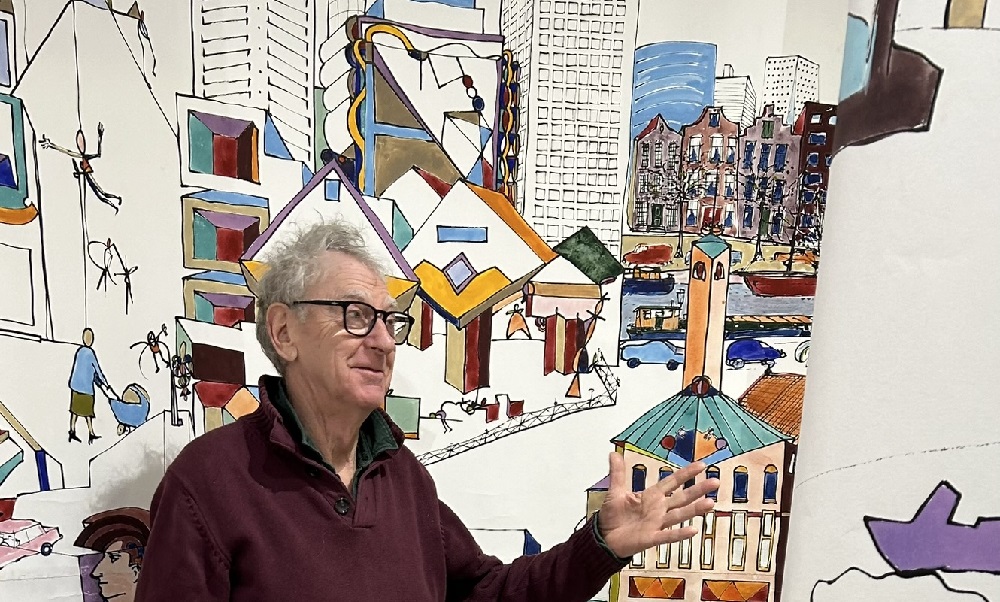 Je loopt zo de stad, een huis, een bos of een ander land in...