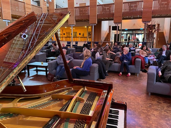 In februari elke week lunchconcert en Stilte aan de Schie