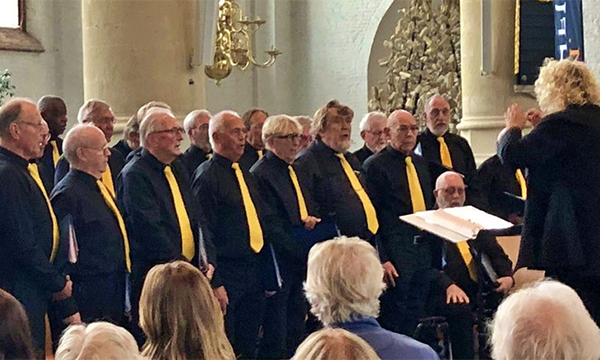 Koninklijk Schiedams Mannenkoor Orpheus viert Schiedam 750