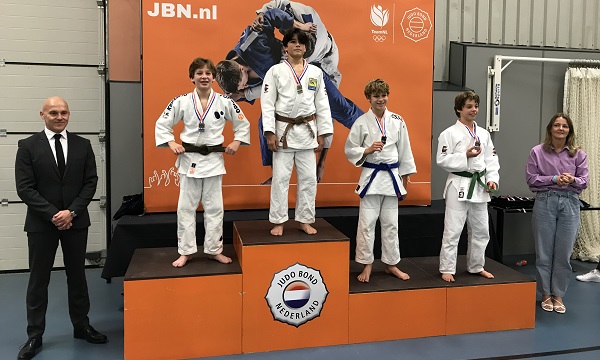 Sebastian Olsen is judokampioen van Nederland 