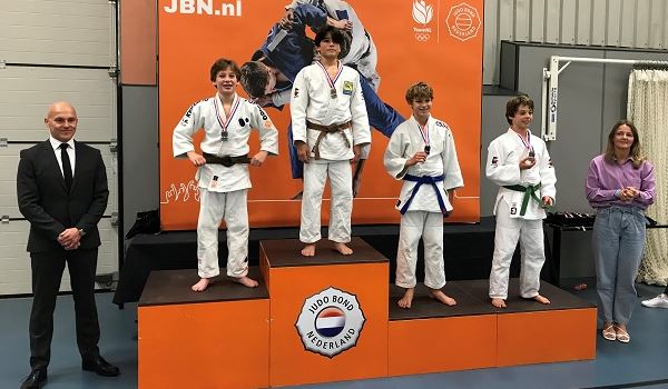 Sebastian Olsen is judokampioen van Nederland 