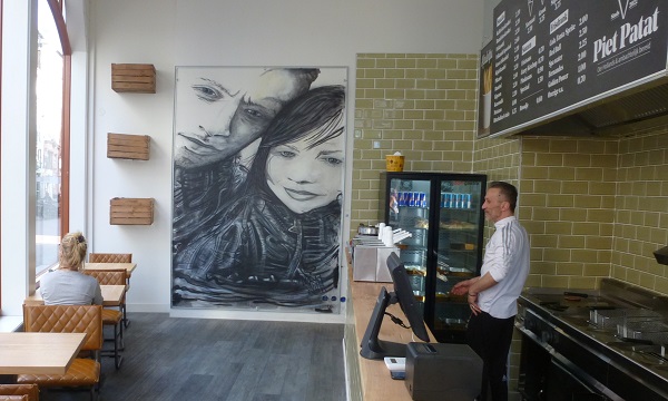 'Piet Patat' op de Hoogstraat gaat morgen officieel open