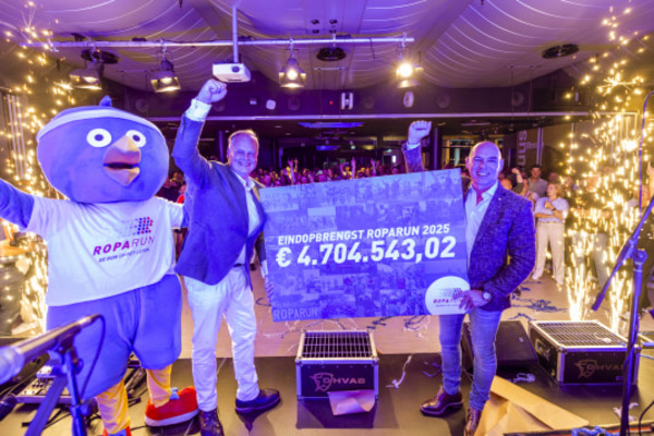 Roparun 2025 afgesloten met indrukwekkende eindopbrengst