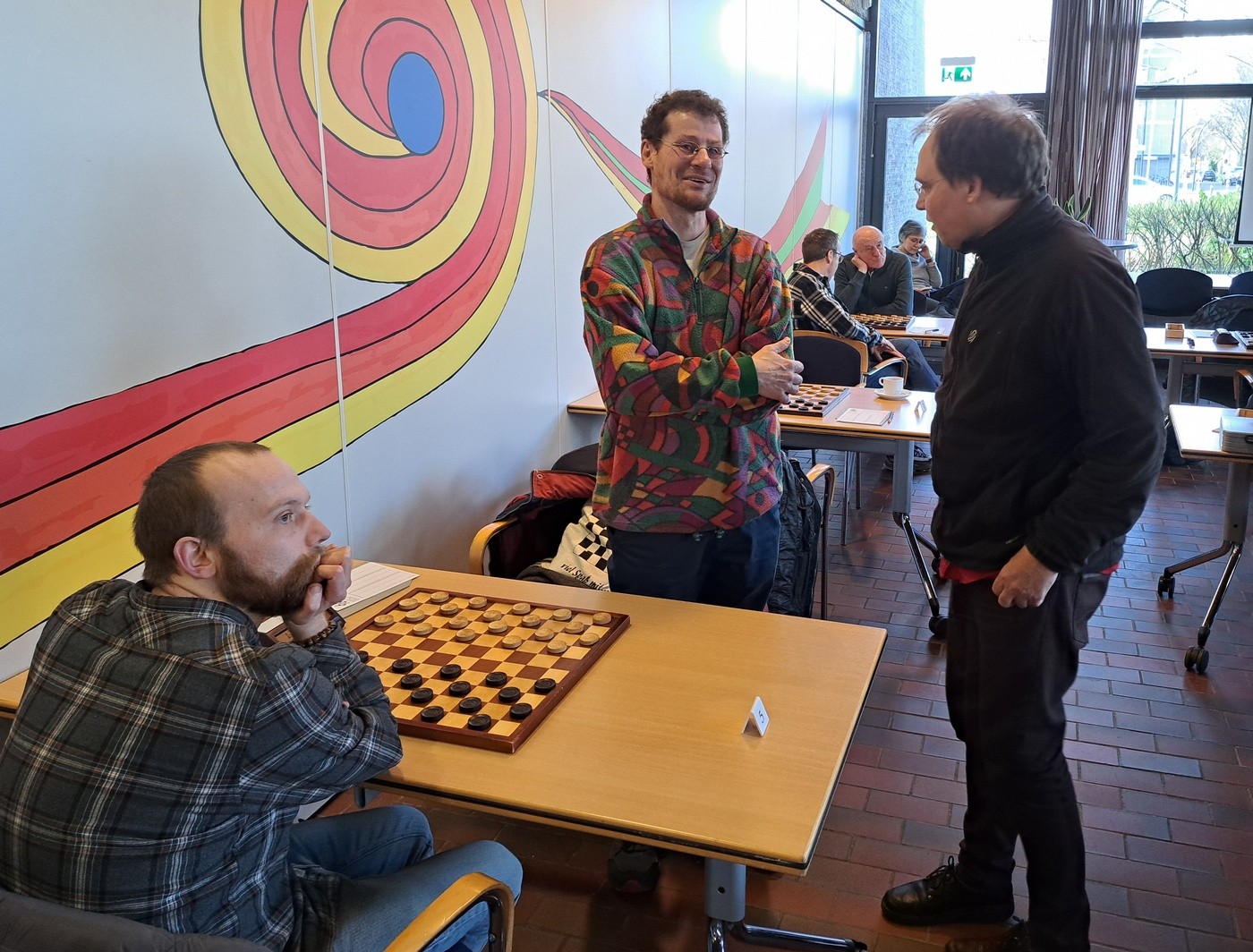 Slotronde van de nationale damcompetitie