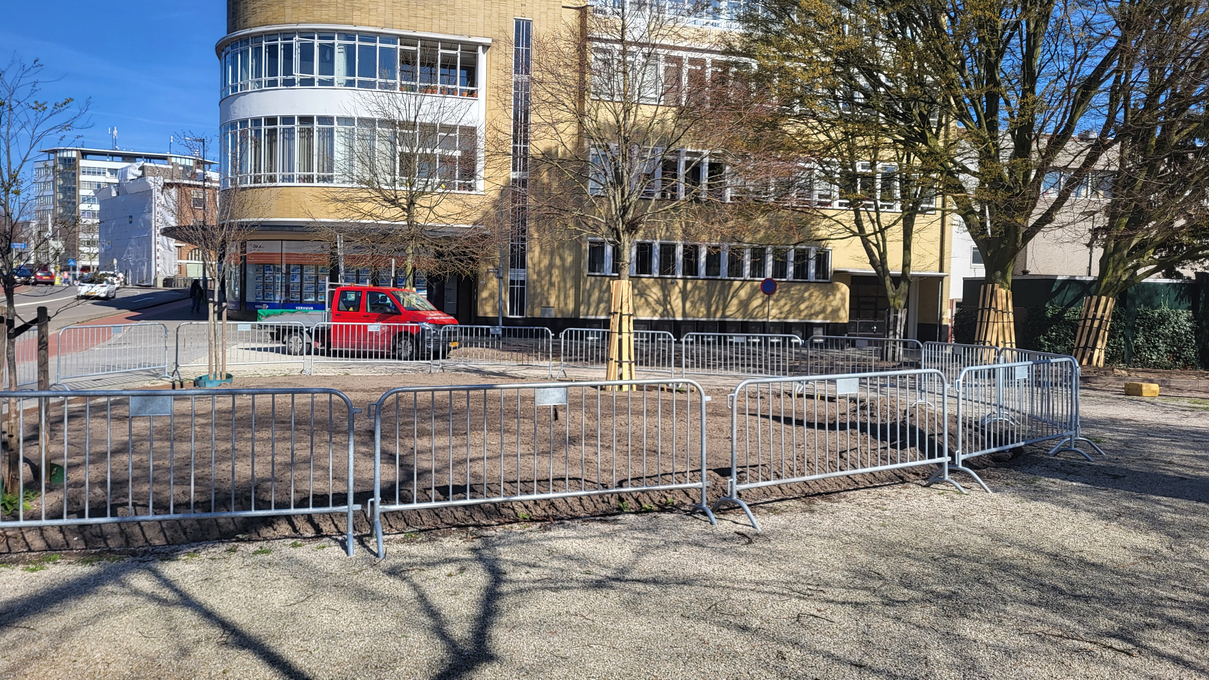 Werkzaamheden de Plantage in volle gang