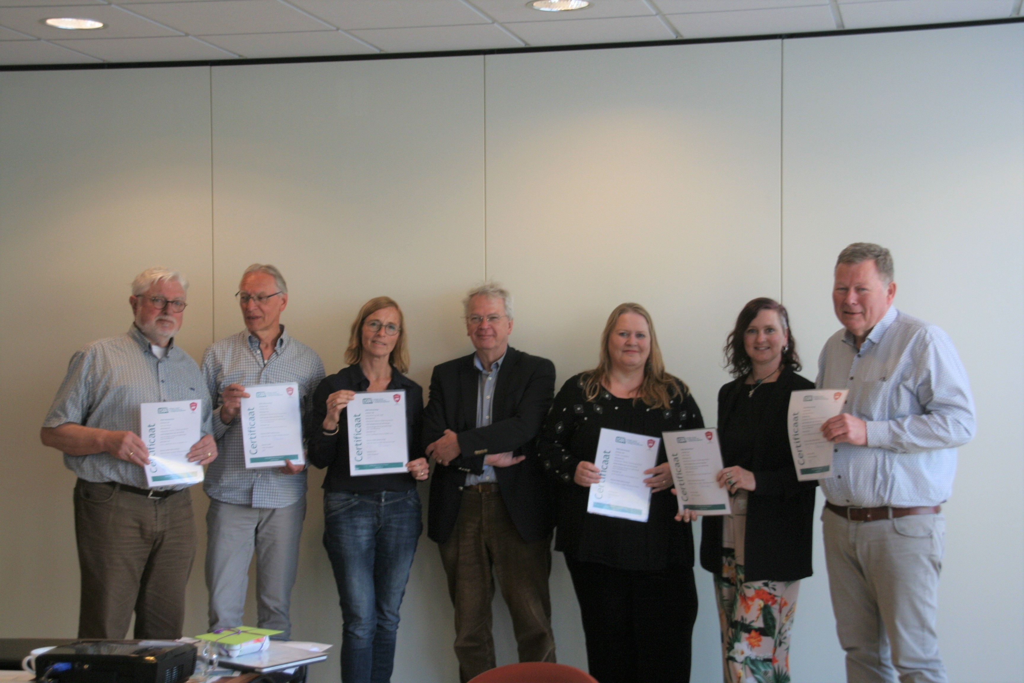 Humanitas-vrijwilligers krijgen na driedaagse training getuigschrift