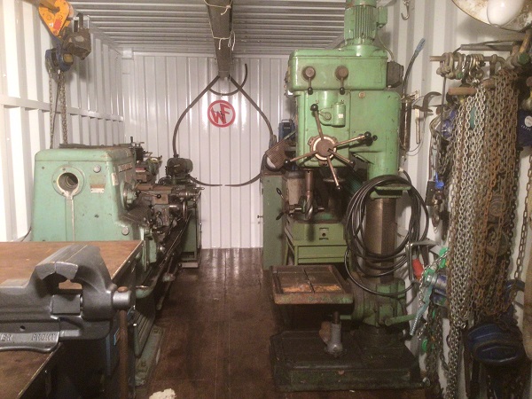 In negen zeecontainers gaat binnenkort het Wilton-Fijenoord Museum open 