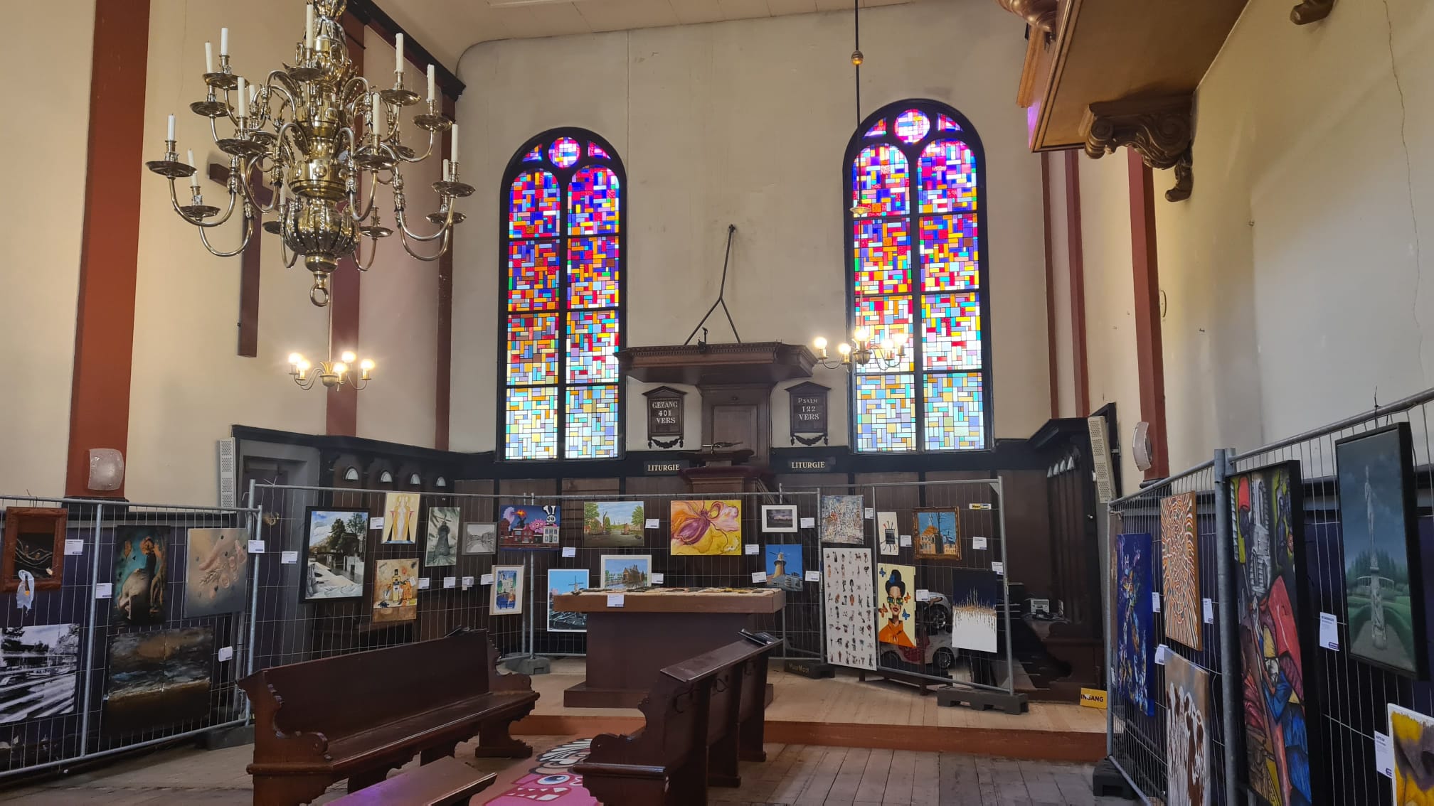 Loop binnen in Kunstpakhuis Schiedam, nog 6 expositiedagen