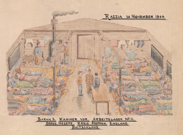 Getuigenissen over razzia en van dwangarbeiders verzameld