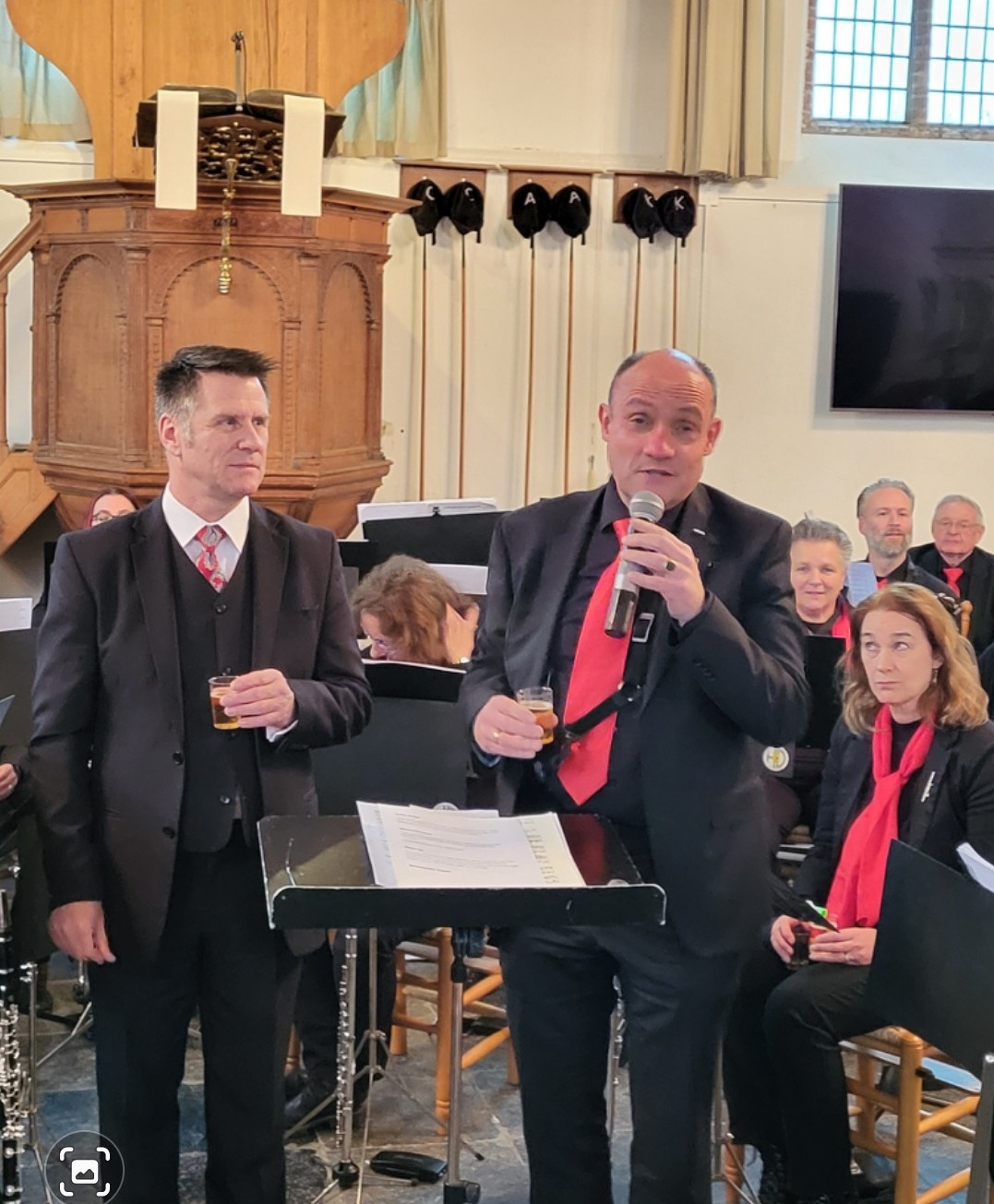 Nieuwjaarsconcert Harpe Davids in Dorpskerk sfeervol