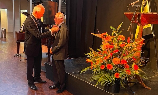 Aad Franken is benoemd tot Lid in de Orde van Oranje Nassau