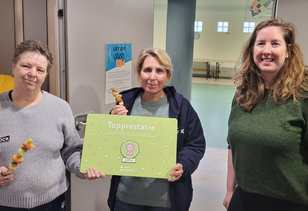 Wijkhuis Nieuwland wint 'gezond' topprestatiebadge