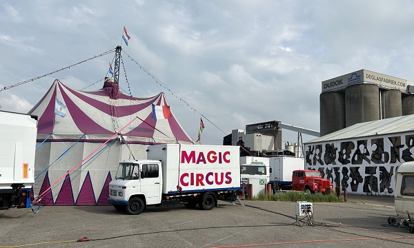 Vanmiddag is het Zomercircus op De Glasfabriek