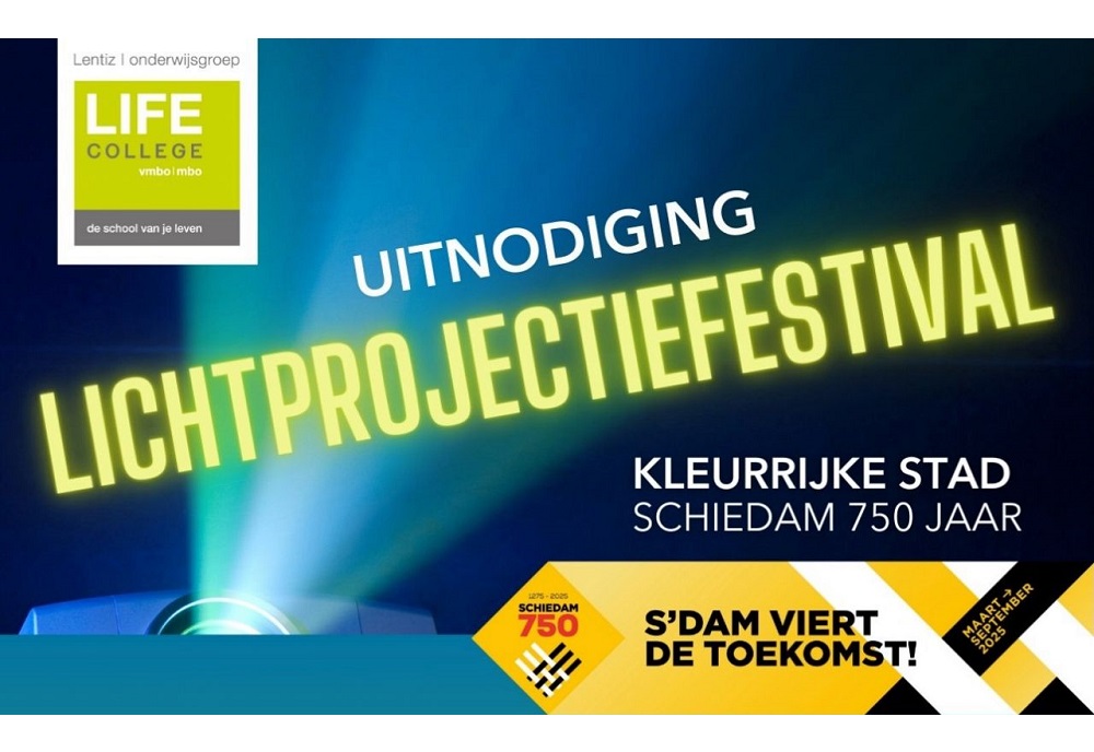 Spectaculair Lichtprojectiefestival bij Lentiz | LIFE College