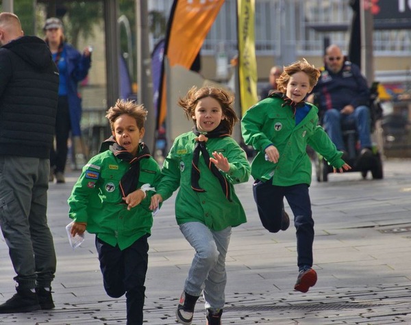 Vreemde figuren in centrum