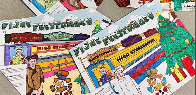 Winnaars Oliebollenkleurplaat bekend