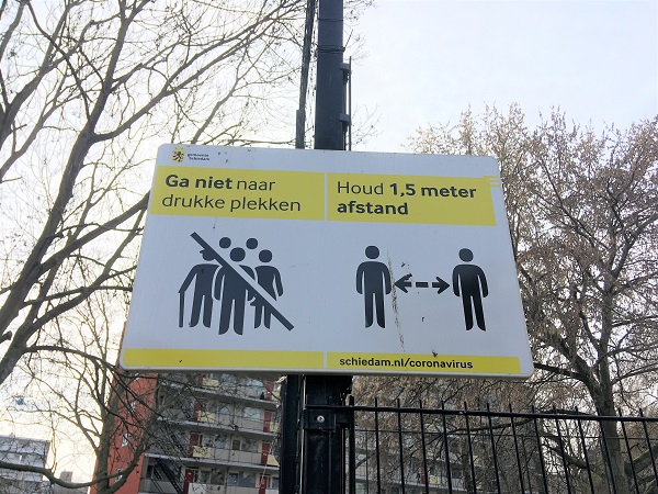 3924 positieve coronatests, waarvan 14 uit Schiedam