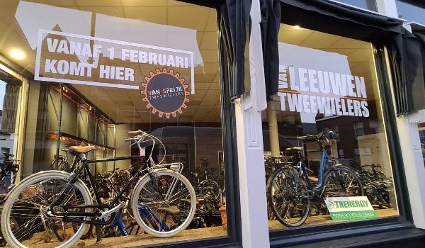 In pand van Van Leeuwen aan Groenelaan blijft een fietsenwinkel