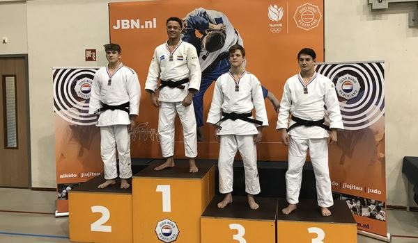 NK brons voor judoka Dylan Jansen