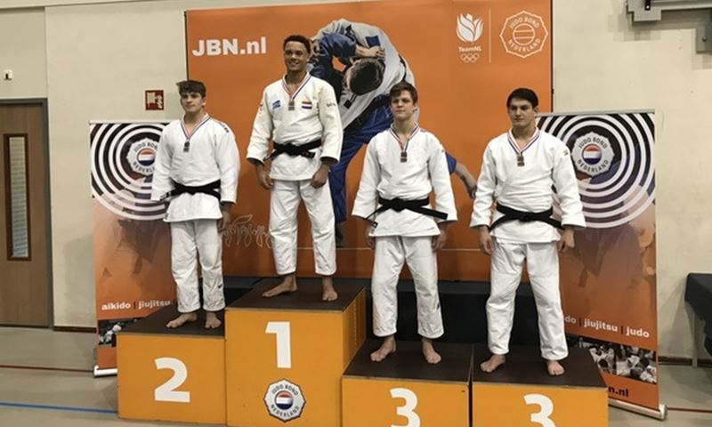 NK brons voor judoka Dylan Jansen