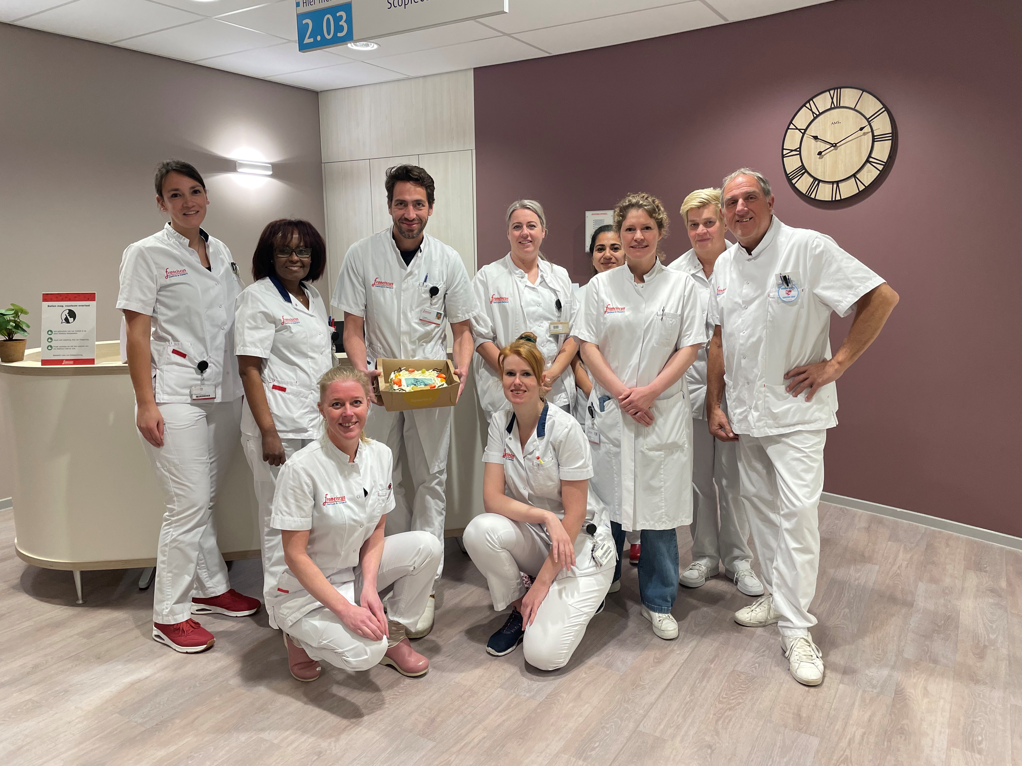 Viering start rectumsparend spreekuur