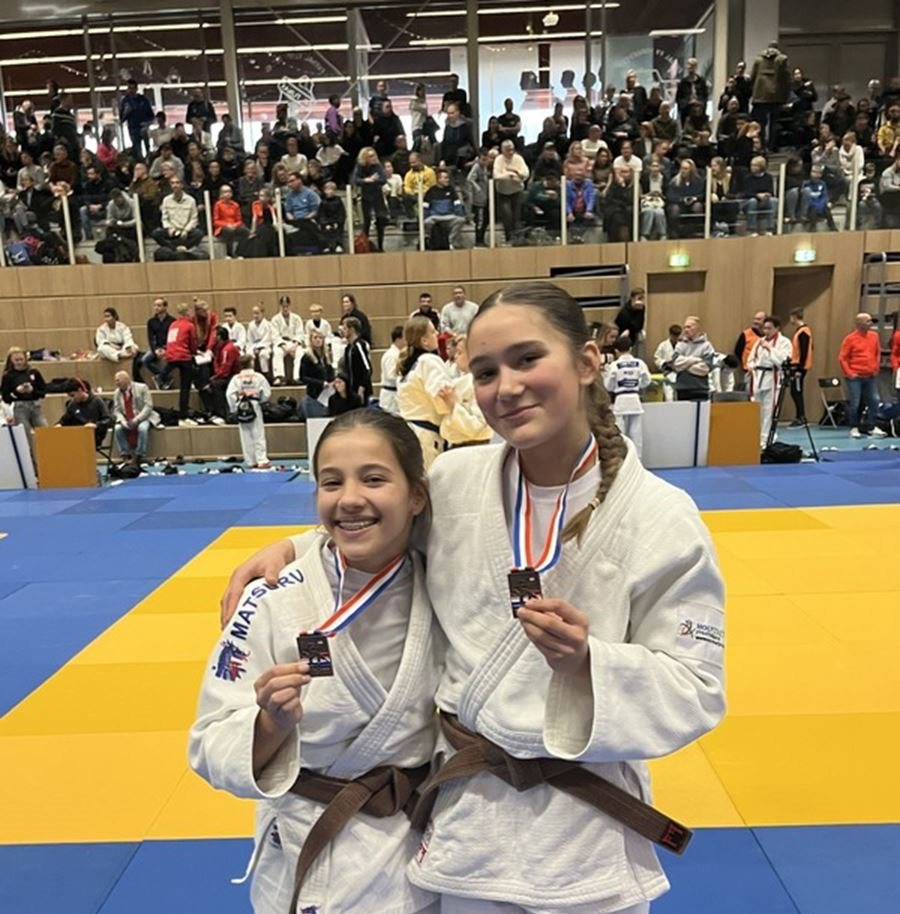 Twee medailles op NK judo -15 jaar