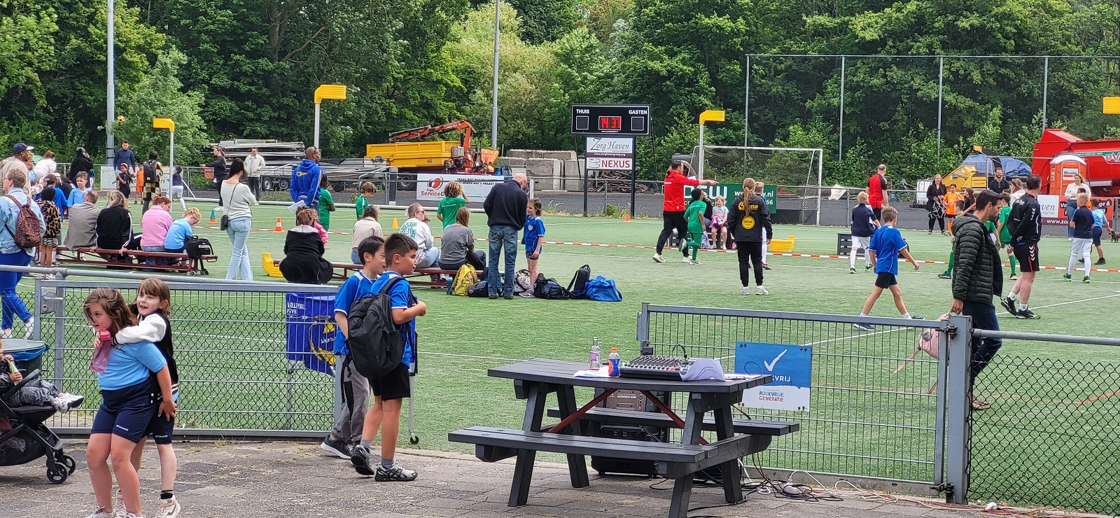 Nexus promoot korfbal met scholentoernooi