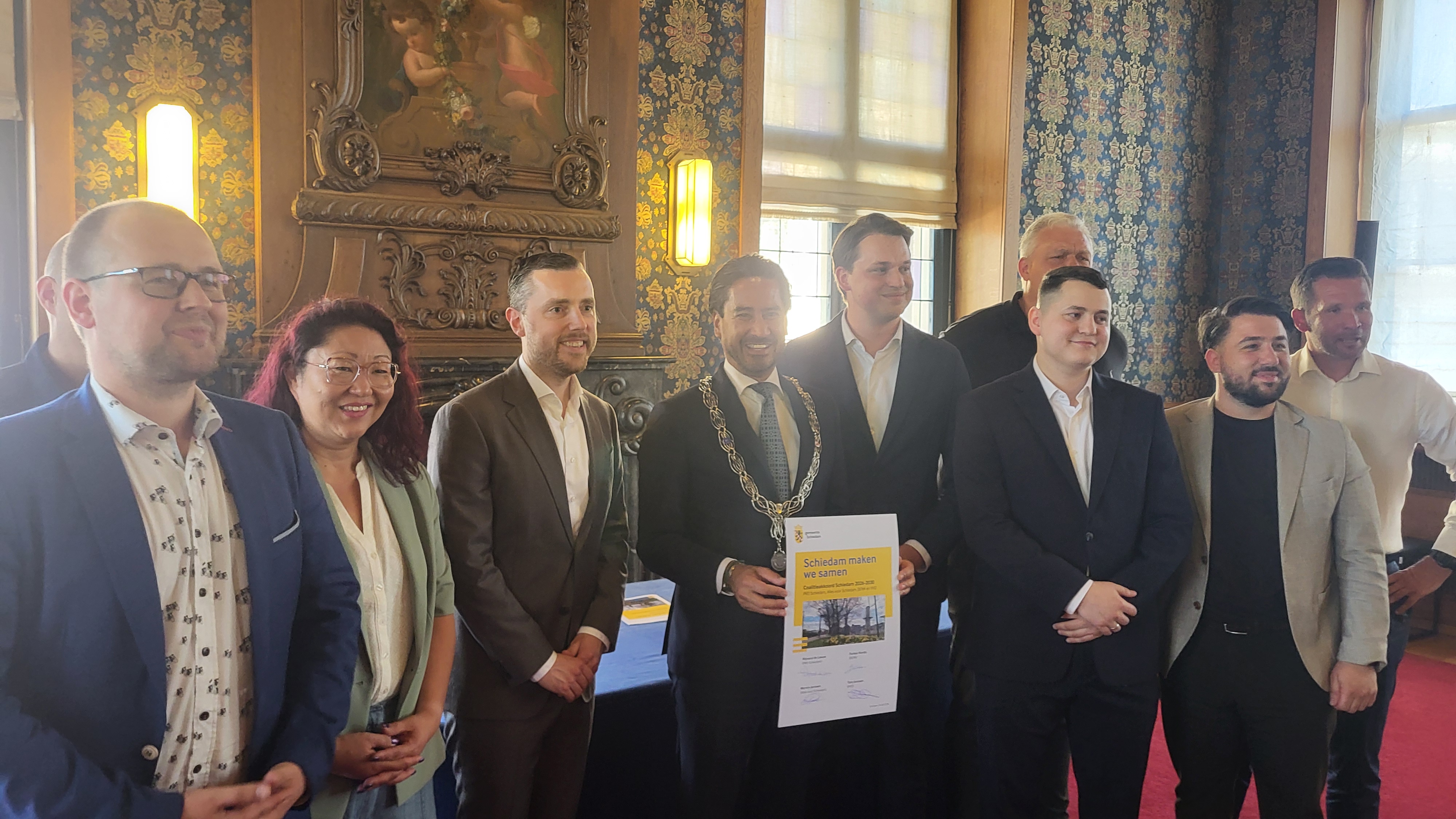 Presentatie coalitieakkoord Schiedam