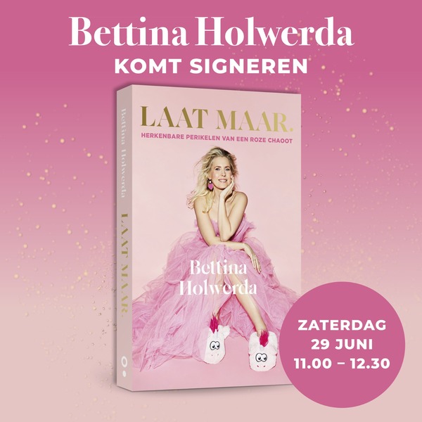 Bettina Holwerda bij boekhandel Post Scriptum