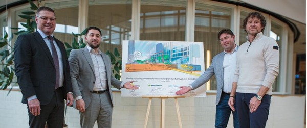 Ondergronds afvalsysteem voor Schieveste en omgeving