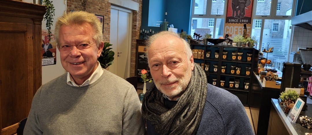 Burgemeester Bijl loopt mee met Rob & Rob wandeling