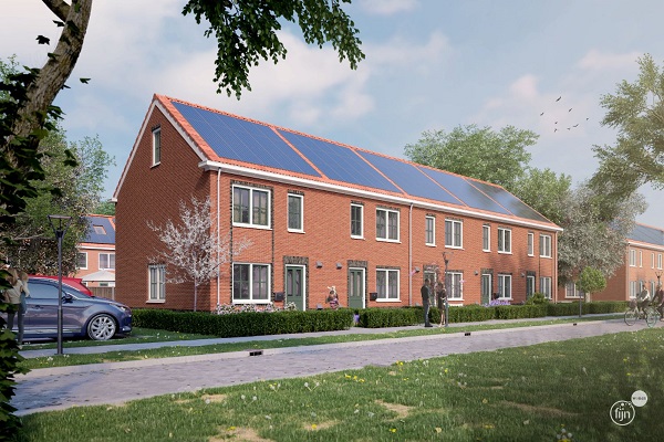 Huurwoningen met tuin in De Buurttuin in Nieuwland