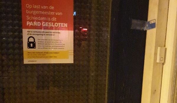 Twee illegale bordelen gesloten in Schiedam