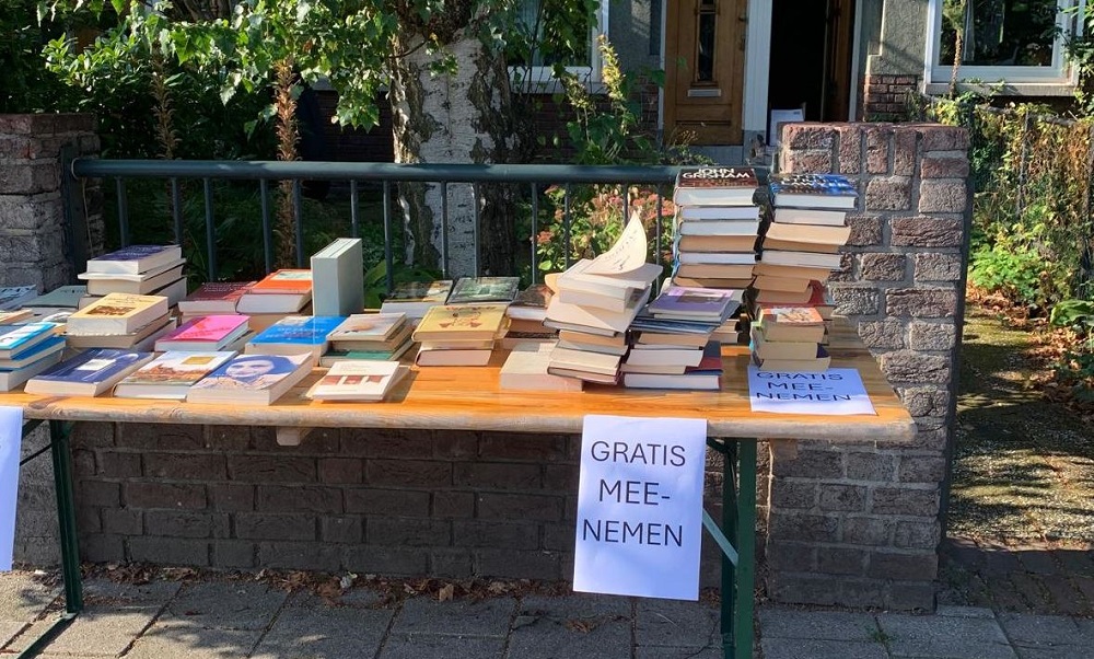 Nu gratis af te halen boeken op Nieuwe Haven