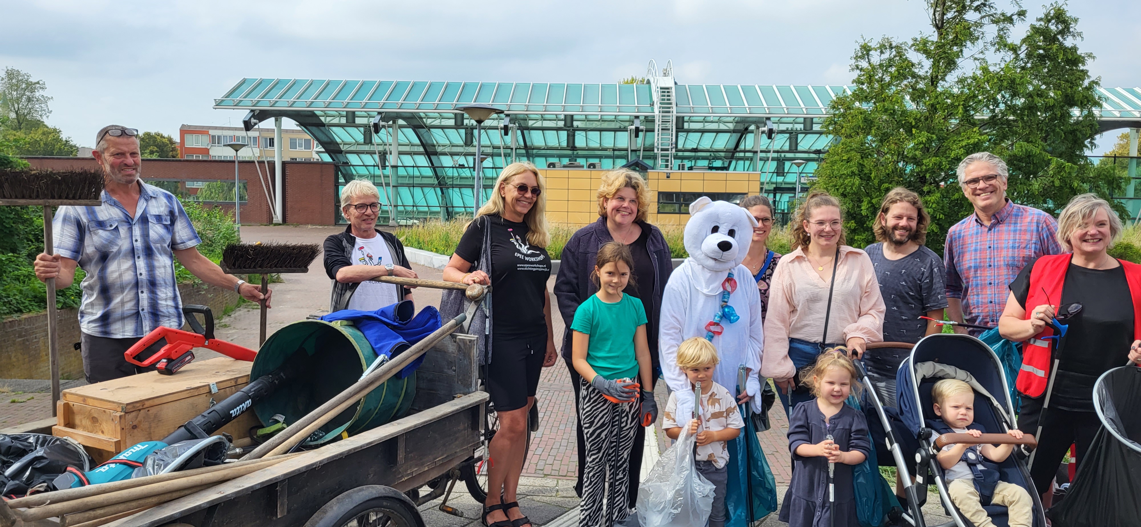 Bewoners Schiedam West accepteren geen straatvuil